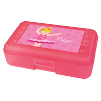 Love For Ballet Personalized Pencil Box