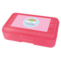 rainbow in the sky pencil box for kids