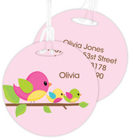 Singing Birds Kids Luggage Tags