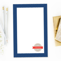 Up and Down Square Custom Notepad