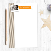 Up and Down Photo Custom Notepad