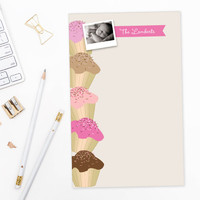 Yummy Treats Photo Custom Notepad
