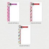 Love for Shoes Photo Custom Notepad