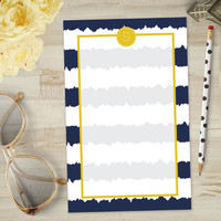 Beautiful Teacher Notepad | Radio Signals