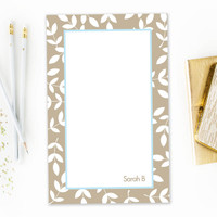 Leafy Bunch Custom Notepad