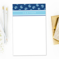 Small Swirls Custom Notepad