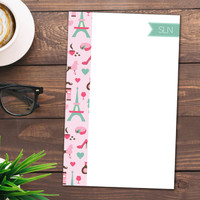Paris Chic Style Custom Notepad
