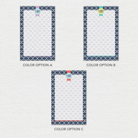 Simple Geometry Custom Notepad