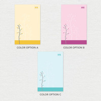 Modern Thin Tree Custom Notepad