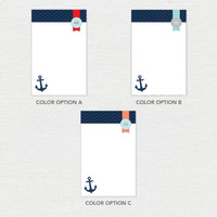 Small Anchor Custom Notepad