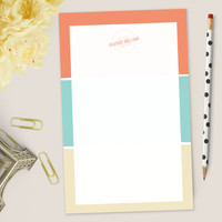 Three Stripes Custom Notepad