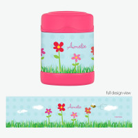Spring Flowers Thermos Food Jar
