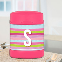 sweet lines personalized thermos food jar for kids