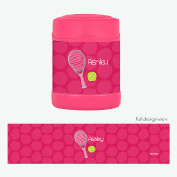 Tennis Fan Girl Thermos Food Jar