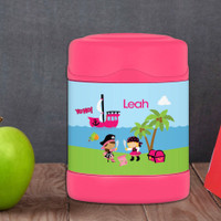 Yo Ho Pirate Girl Thermos Food Jar
