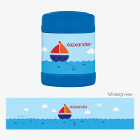 Sailing the Blue Ocean Thermos Food Jar