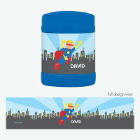 A Cool Superhero Thermos Food Jar