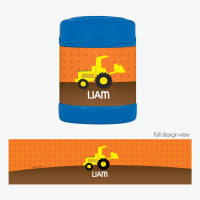 Fun Tractor Thermos Food Jar