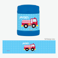 Cool Fire Truck Thermos Food Jar