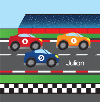 Race To Finish Shower Curtain