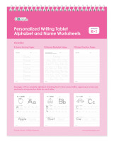 English Vertical Writing Book For Girls