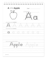 English Vertical Writing Book For Boys