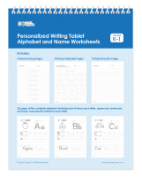 English Vertical Writing Book For Boys