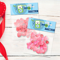 Blue Boom Boom For You Treat Bags