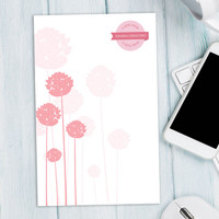 Classic Personalized Chunky Notepads | Clear Poms Poms