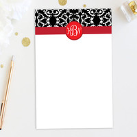 Victorian Initials Custom Notepad