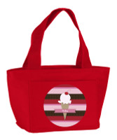 Strawberry Cone Kids Lunch Tote