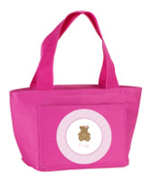 A Sweet Teddy Bear (Pink) Kids Lunch Tote