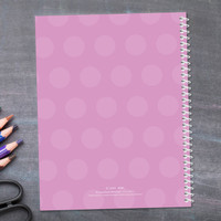 Just Like Me Girl Lavender Kids Notebook