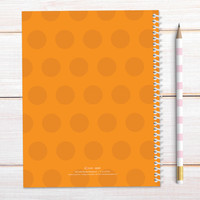 Just Like Me Girl Orange Kids Notebook