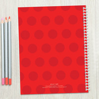 Just Like Me Girl Red Kids Notebook