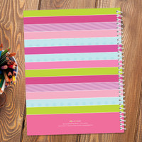 Pastel Stripes Kids Notebook
