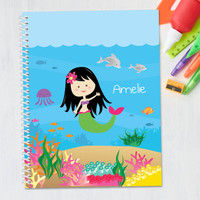 Sweet Mermaid Kids Notebook