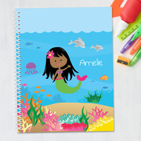 Sweet Mermaid Kids Notebook