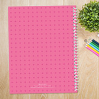 Sweet Pink Ladybug Kids Notebook