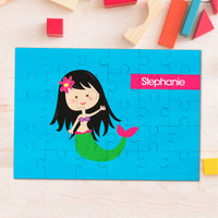 Cute Mermaid Personalized Puzzles