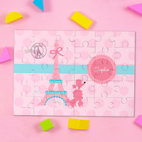Ohh La La Paris Personalized Name Puzzle By Spark & Spark