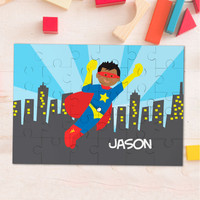 A Cool Superhero Personalized Puzzles