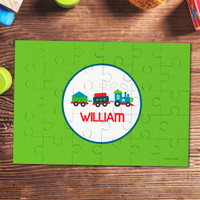 Choo Choo train Personalized Puzzles