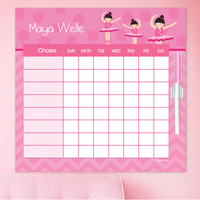 Love For Ballet Blonde Chore Schedule