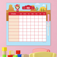 Cowgirl Chore Chart