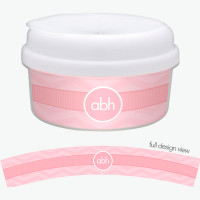 Initials On Chevron Toddler Snack Bowl