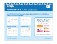 English Horizontal Writing Book For Boys