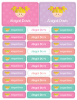 Just like me Blonde waterproof bottle labels