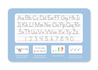 Penmanship Placemat for Boys