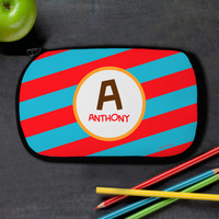 Fun Initials - Red Pencil Case